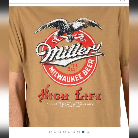 Miller Highlife| NWT| Beer Graphic Tshirt - Picture 2 of 10